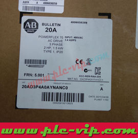 Porcelana Allen Bradley PowerFlex 20AC015A0AYNANC1 proveedor